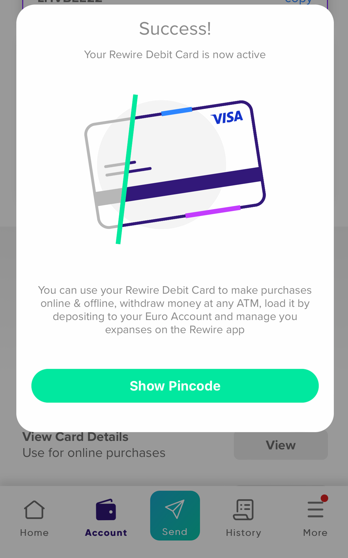 mastercard debit card activation